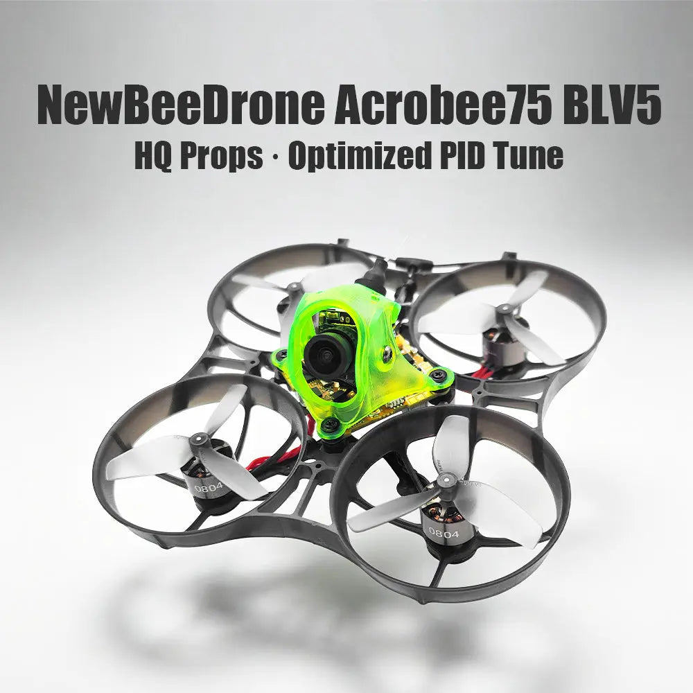 NewBeeDrone AcroBee75 BLV5 75mm Whoop Drone BNF ELRS 2S