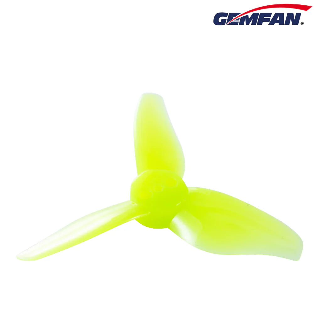High-Performance Gemfan Hurricane 2023-3 Tri-Blade Propellers for Micro FPV Drones