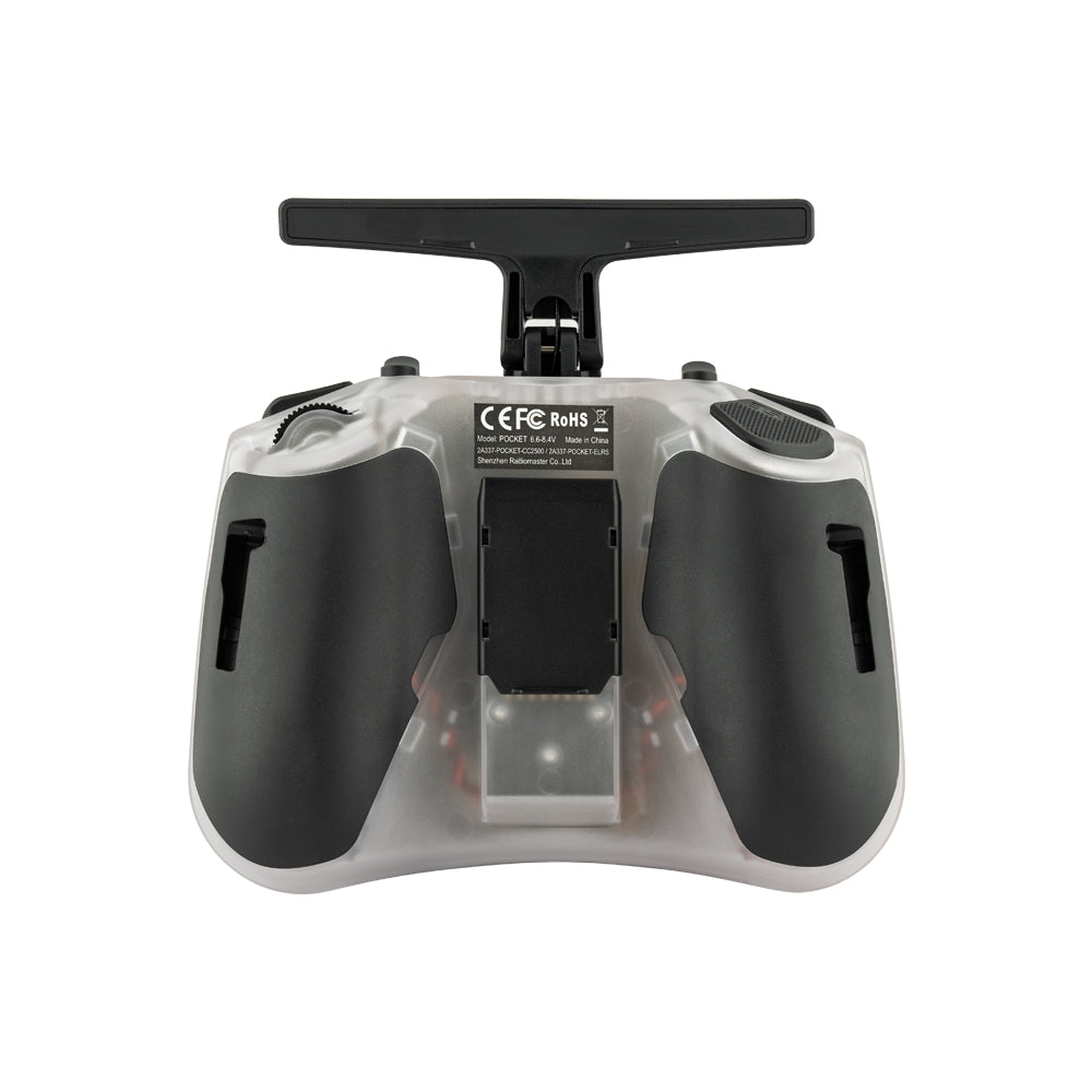 Compact RadioMaster Pocket FPV RC Controller with EdgeTX, ELRS/CC2500, Hall Gimbals