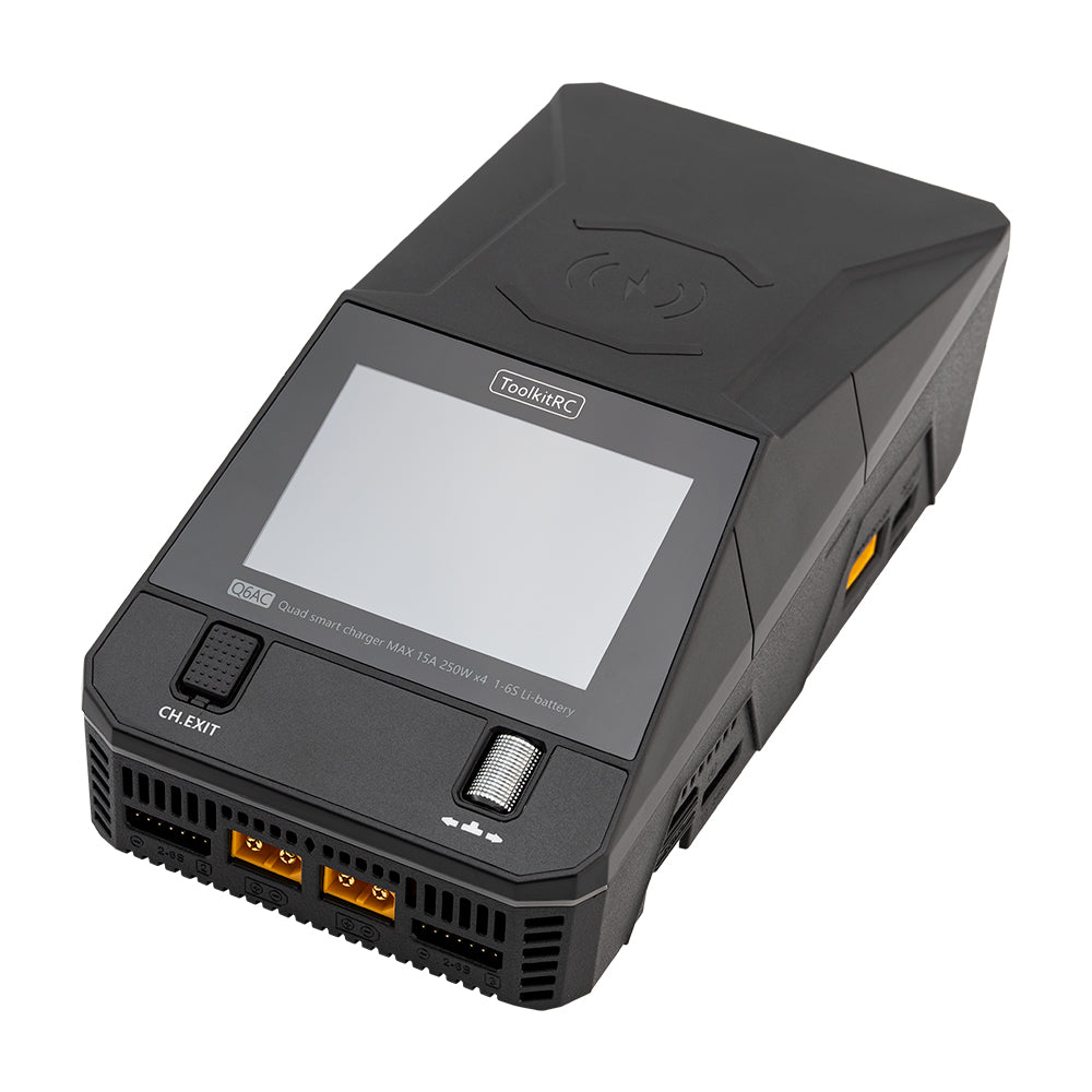 ToolkitRC Q6AC Quad Smart Charger 1000W AC/DC
