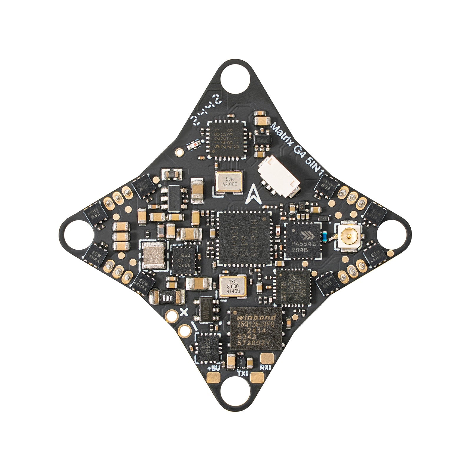 Matrix 1S FPV Brushless Flight Controller 5-in-1, Durable G473 Processor, Integrated VTX