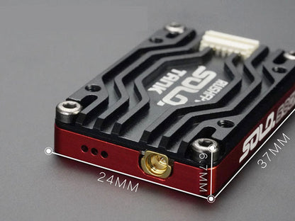 RUSHFPV Tank Solo VTX: Ultimate 5.8GHz FPV Video Transmitter with Smart Audio & AGC Mic