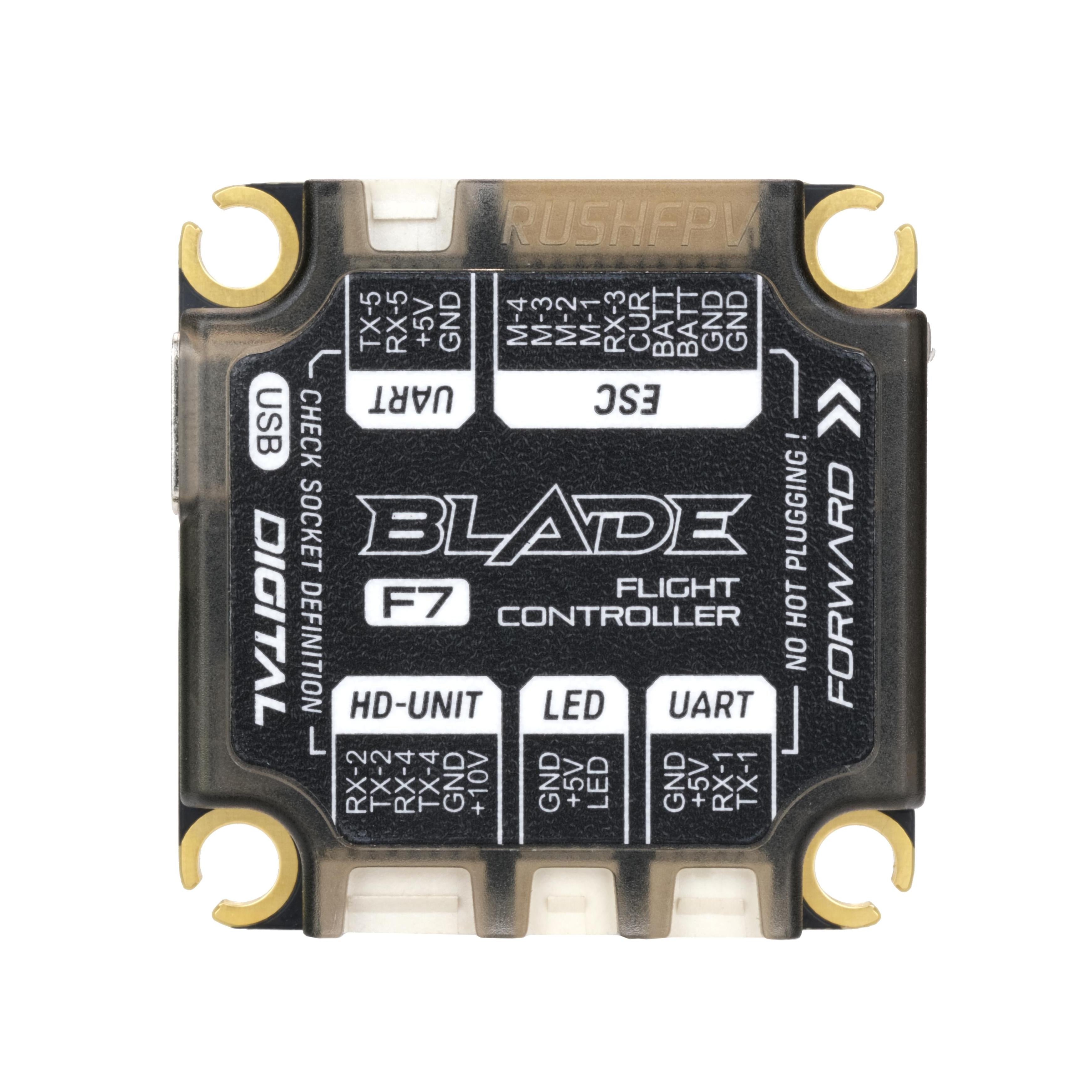 RUSHFPV BLADE F722 Stack 60A 3-6S Extreme 4-in-1 ESC for DJI FPV