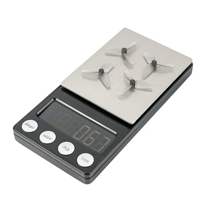 HQ 31mm Ultralight 3-Blade Polycarbonate Propellers FPV Drone Racing 1.0mm Shaft