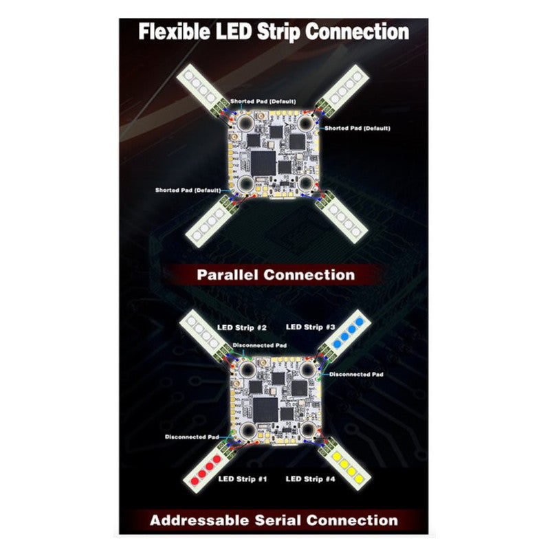 HDZero Halo Stack AM32 H7 ELRS Flight Controller 70A 4-in-1 ESC
