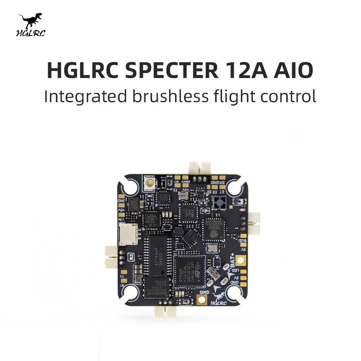 HGLRC SPECTER F411 12A AIO FPV Drone Flight Controller ESC Board