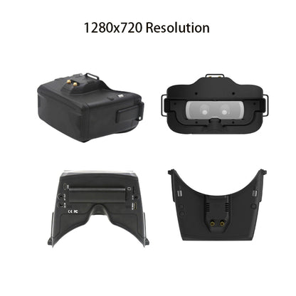 SKYZONE Cobra X V4 FPV Goggles High-Resolution LCD SteadyView Drone Racing